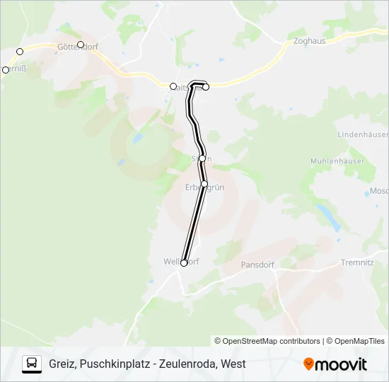 24 Bus Line Map