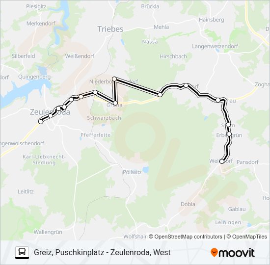 Автобус 24: карта маршрута