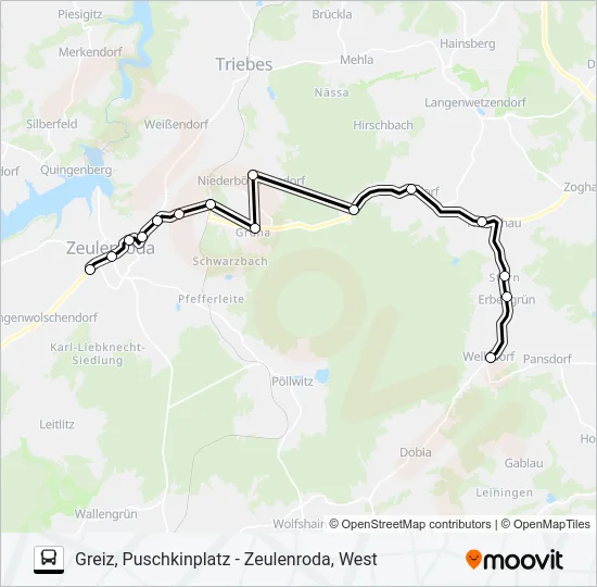 24 Bus Line Map