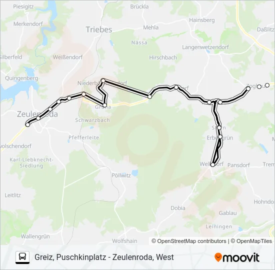 24 Bus Line Map