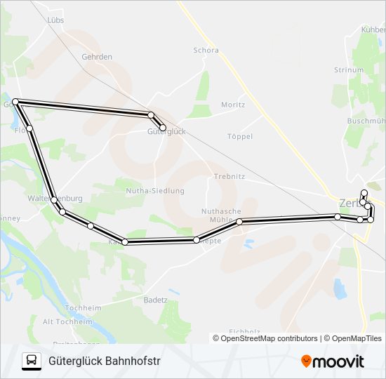 Автобус 459: карта маршрута