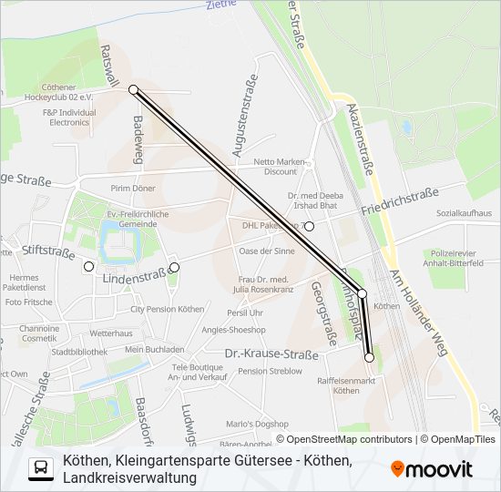 Автобус 490: карта маршрута