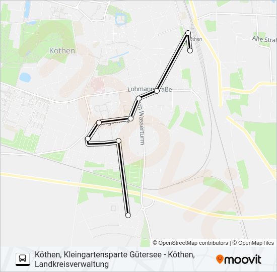 Автобус 490: карта маршрута