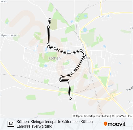 Автобус 490: карта маршрута