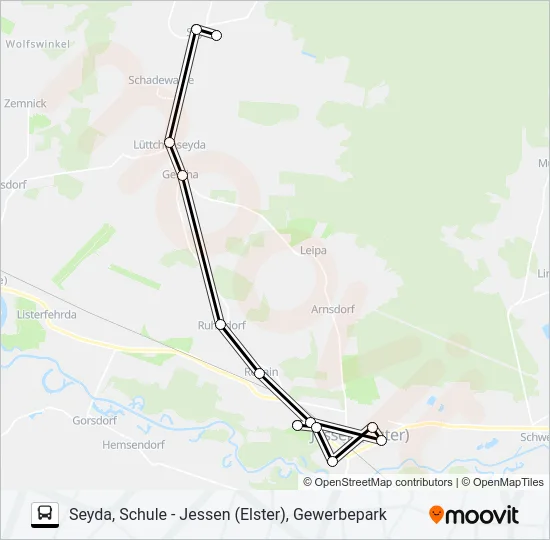 360 Bus Line Map