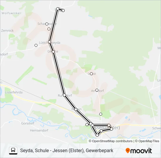 360 Bus Line Map