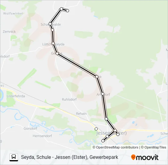 360 Bus Line Map