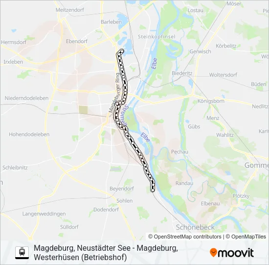 8 Light Rail Line Map