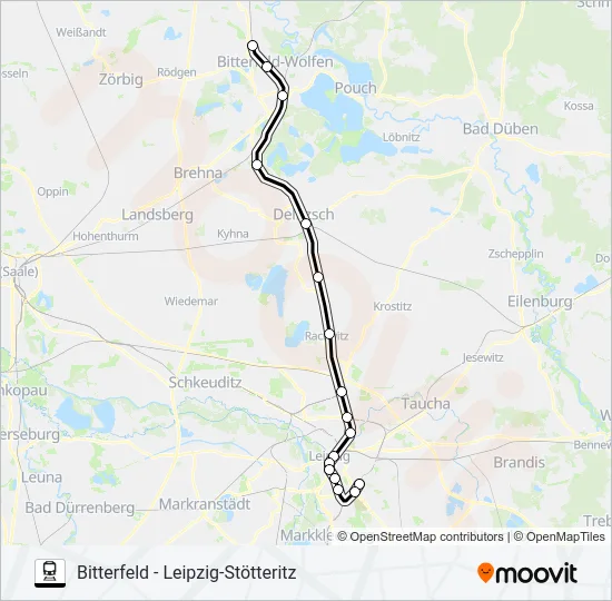 S2 Train Line Map