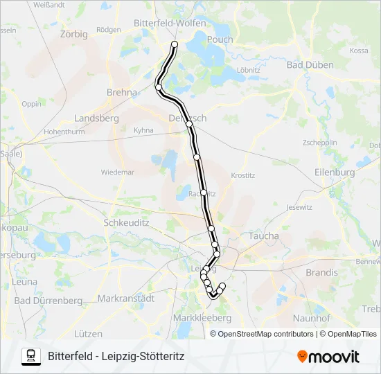S2 Train Line Map