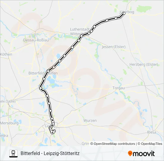 S2 Train Line Map