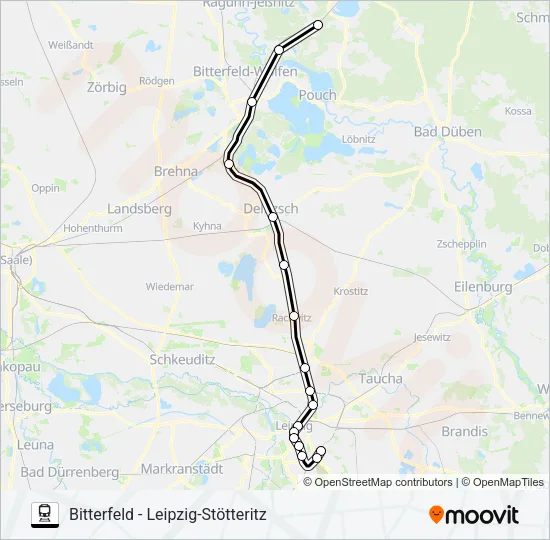 S2 Train Line Map