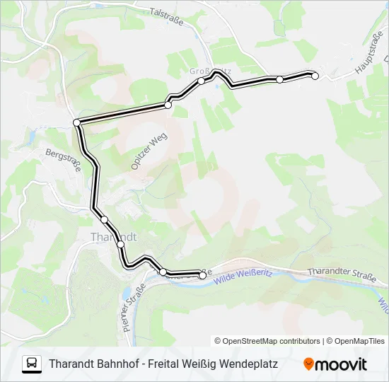 346 Bus Line Map