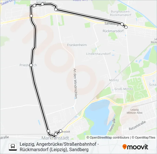 Автобус 130: карта маршрута