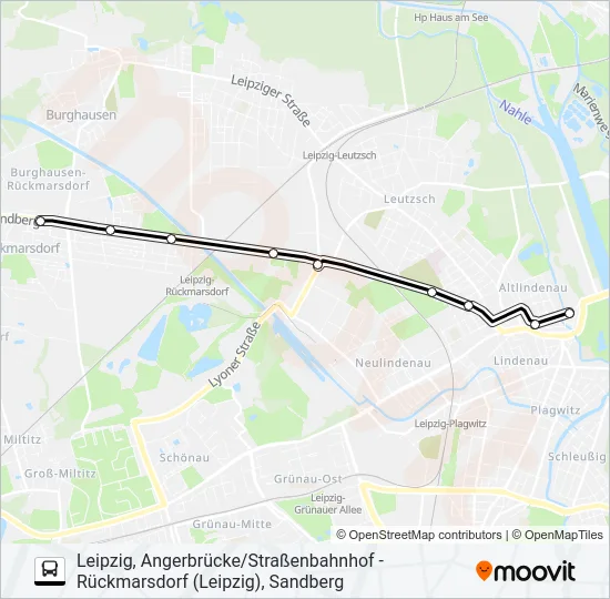 Автобус 130: карта маршрута