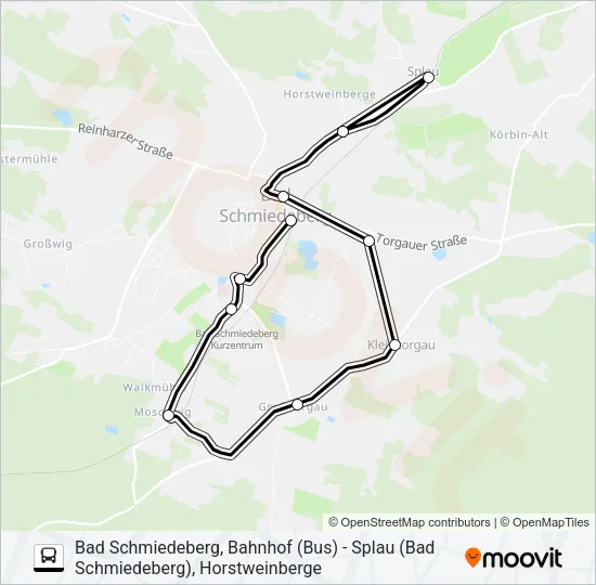 337 Bus Line Map