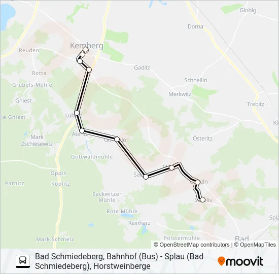 337 Bus Line Map