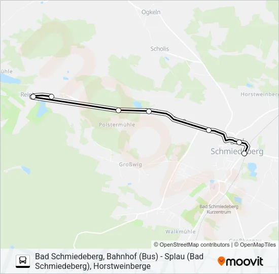 337 Bus Line Map