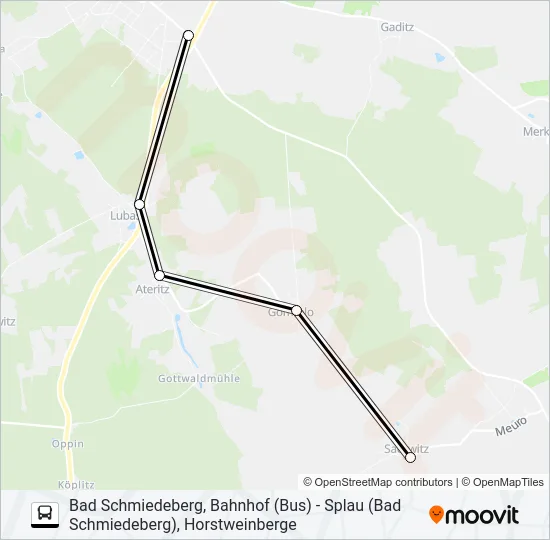 337 Bus Line Map