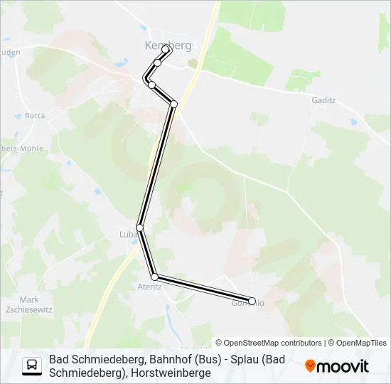 337 Bus Line Map