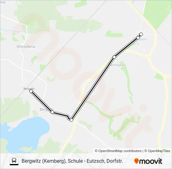 Автобус 343: карта маршрута