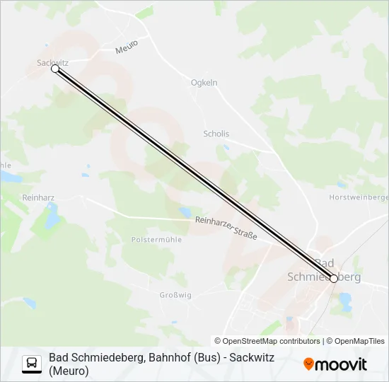 346 Bus Line Map