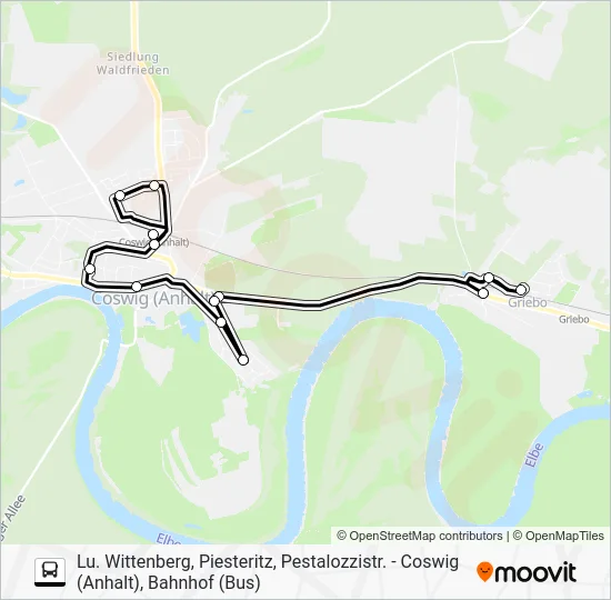 Автобус 366: карта маршрута