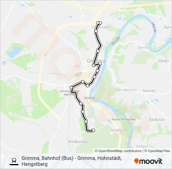 A Bus Line Map