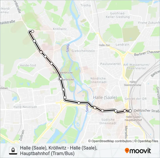 4 Light Rail Line Map