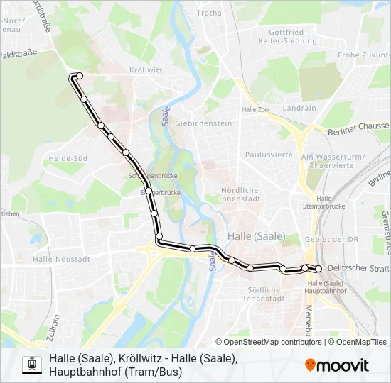 4 Light Rail Line Map