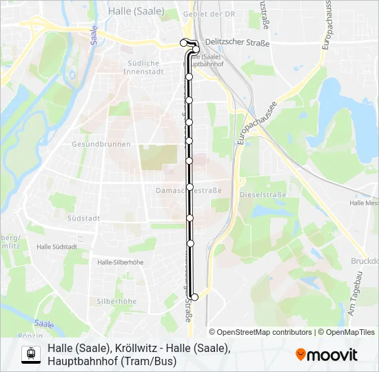 4 Light Rail Line Map