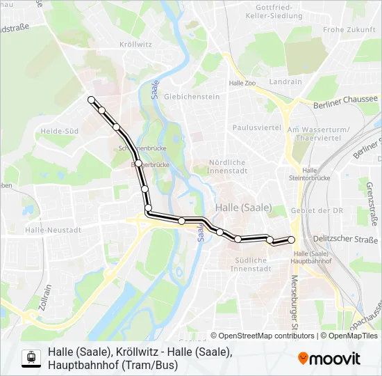 4 Light Rail Line Map