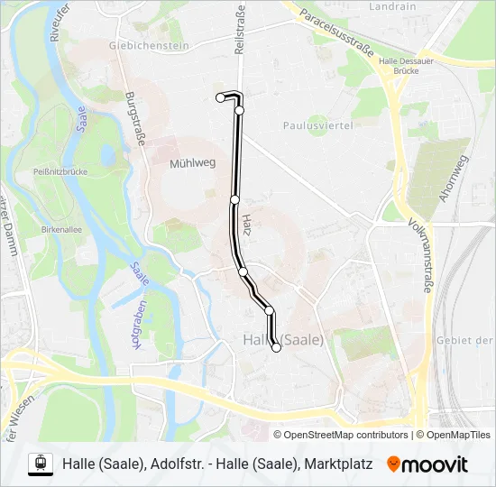 3E Light Rail Line Map