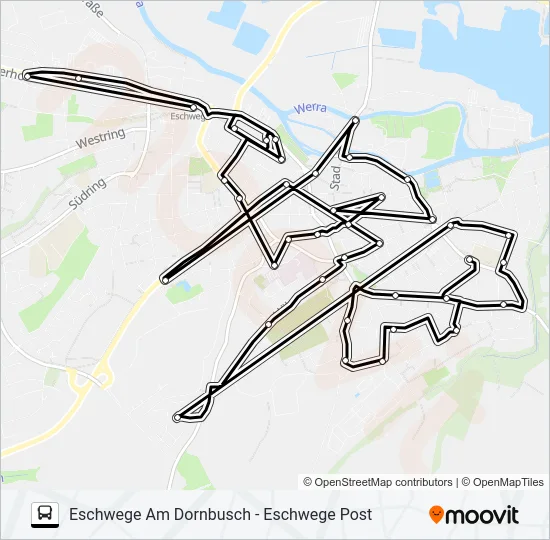 239.1 Bus Line Map