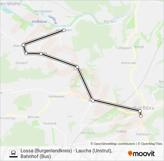 Автобус 611: карта маршрута