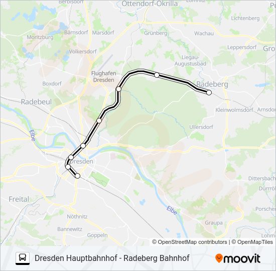 Автобус BUS8: карта маршрута