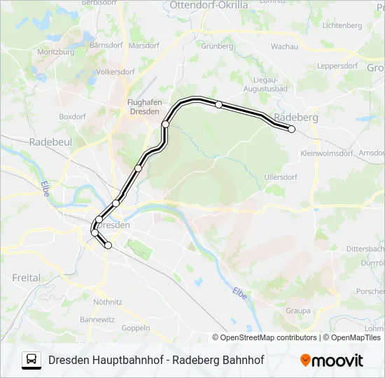 BUS8 Bus Line Map