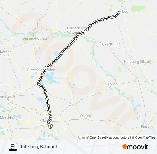 S2 Train Line Map