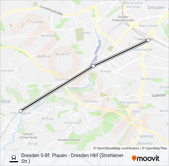 RE3 Bus Line Map