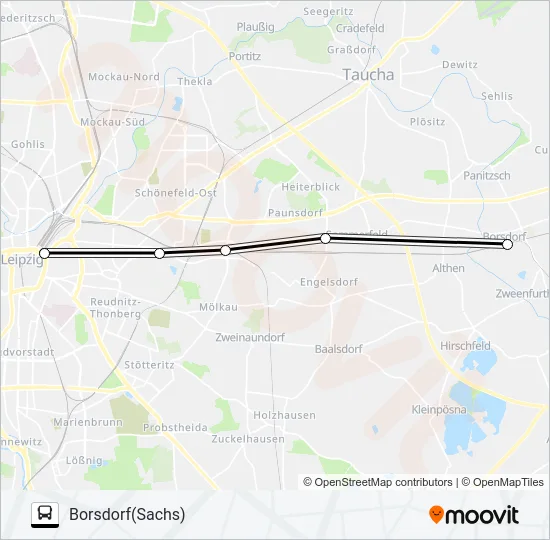 RB110 Bus Line Map