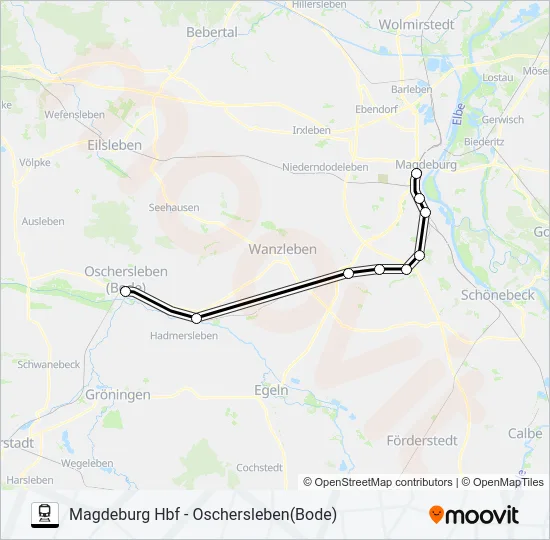 RB43  Line Map