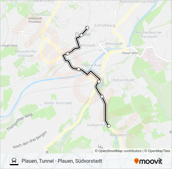 C Bus Line Map