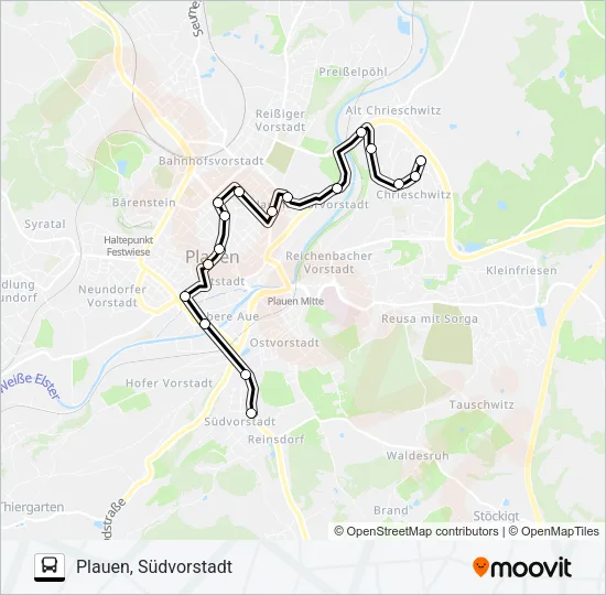 D Bus Line Map