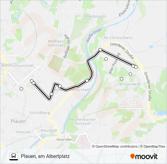 D Bus Line Map