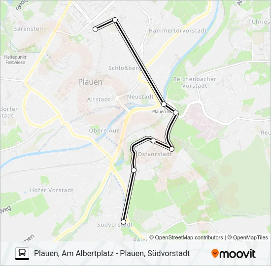 N3 Bus Line Map