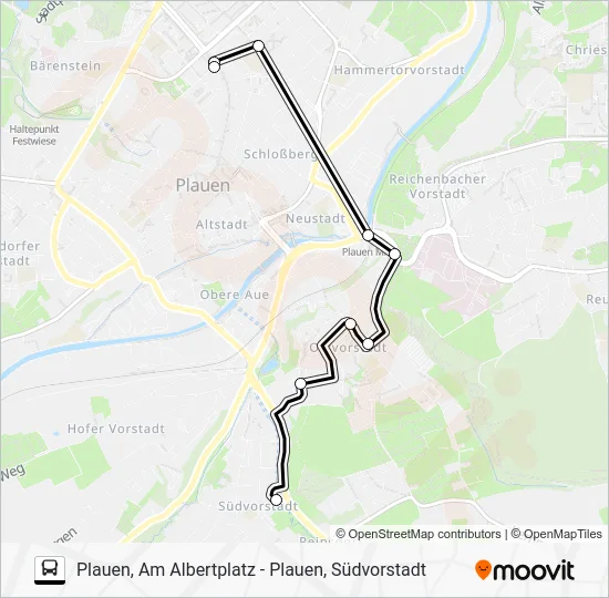 Автобус N3: карта маршрута