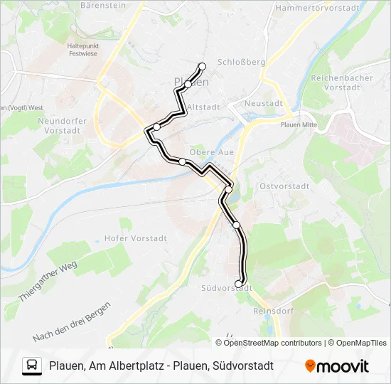 Автобус N3: карта маршрута