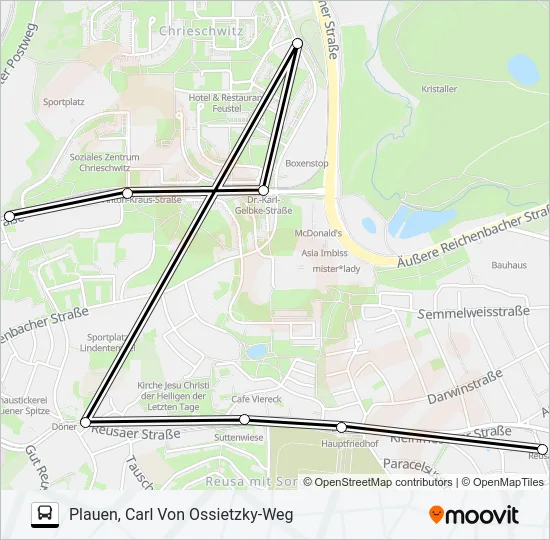 ALITA2 Bus Line Map