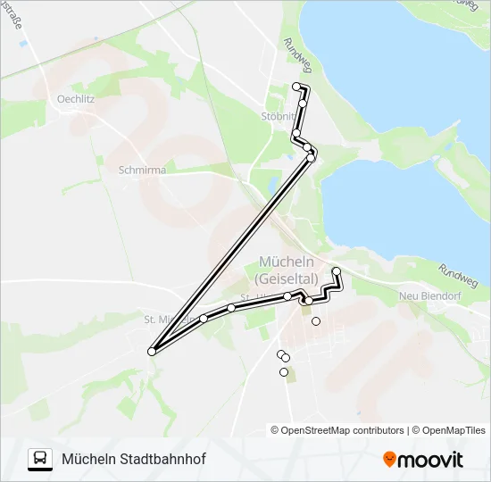 A Bus Line Map