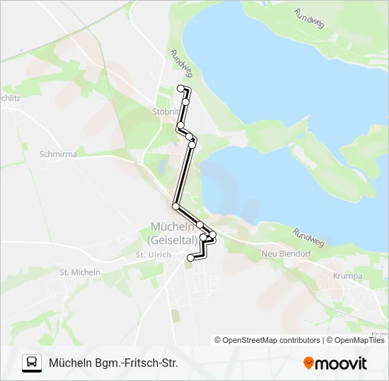 A Bus Line Map